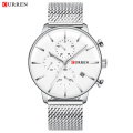 CURREN 8339 Luxury Black Gold Male Watch Luxury Brand Watch Men Gold Quartz Sport Men's Wrist Watches Clock Relogio Masculino